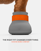 Custom Dachshund dog shoe front view
