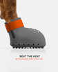 BARK & SOLE custom staffy summer dog shoe side