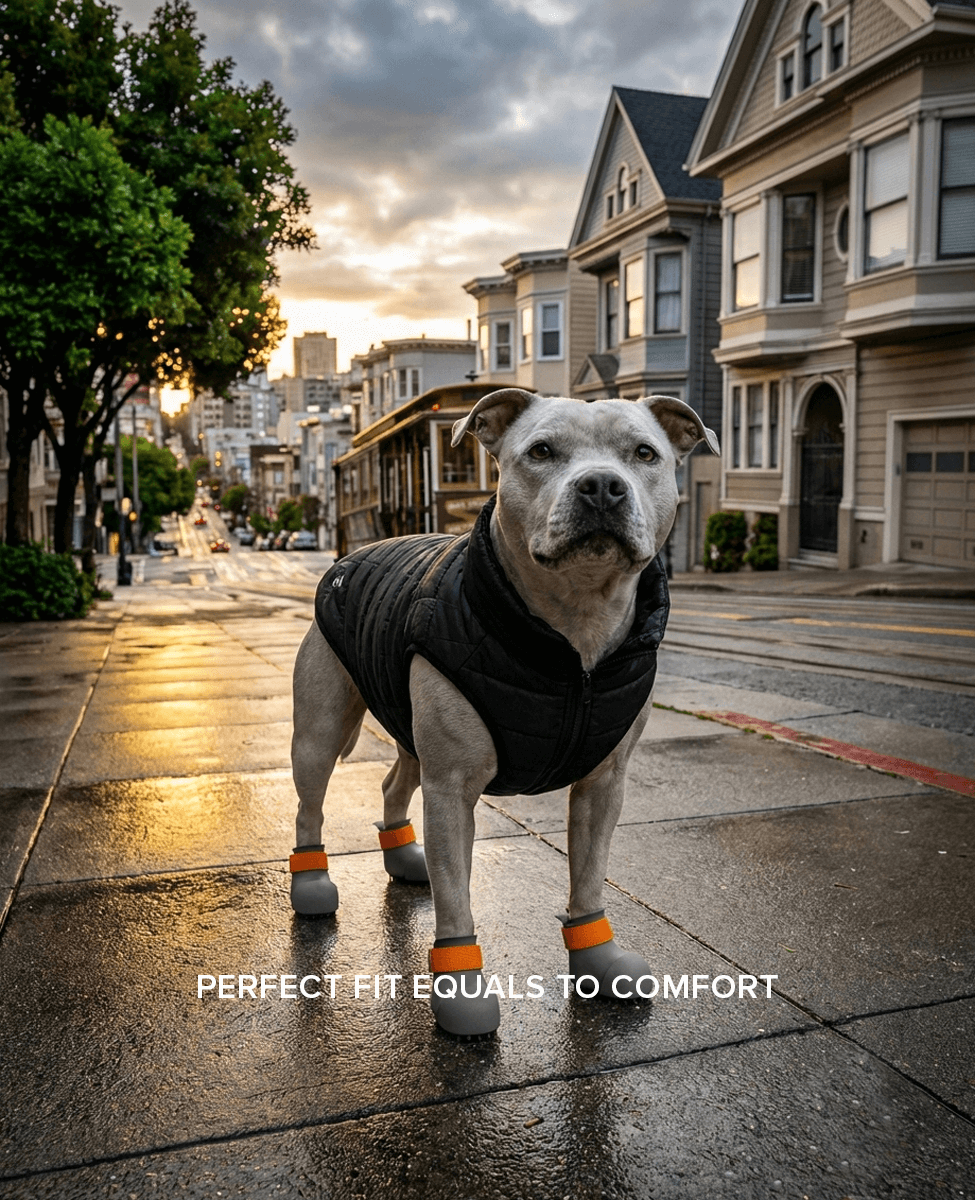 BARK & SOLE staffy dog shoes